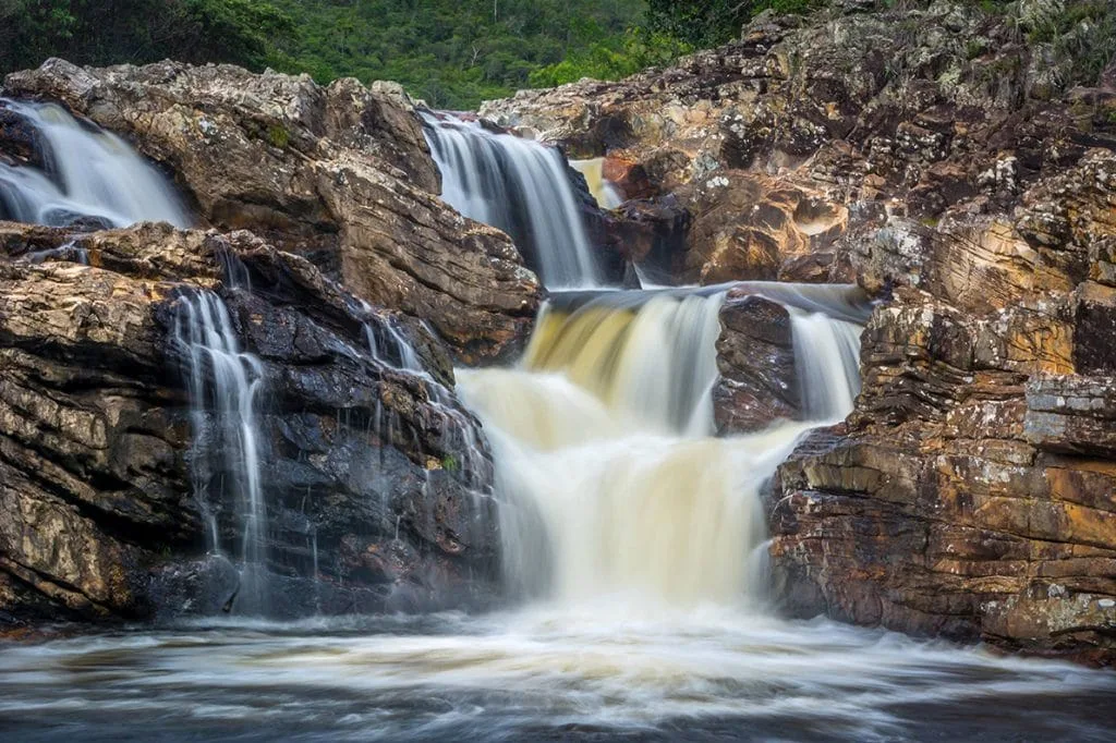 Cachoeiras em Serra dos Alves