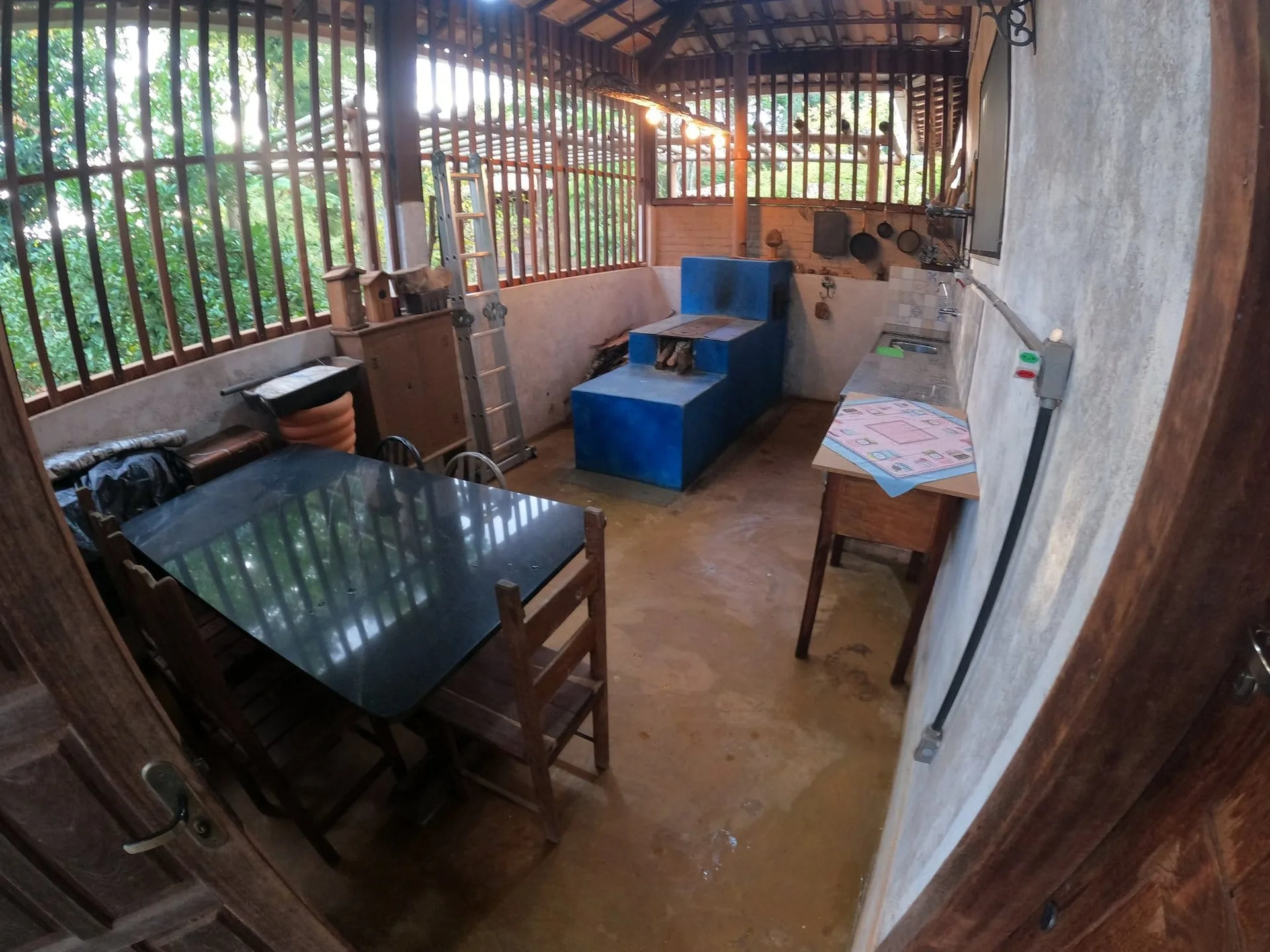Cozinha de Lenha da Casa da Antonieta - fogão a lenha