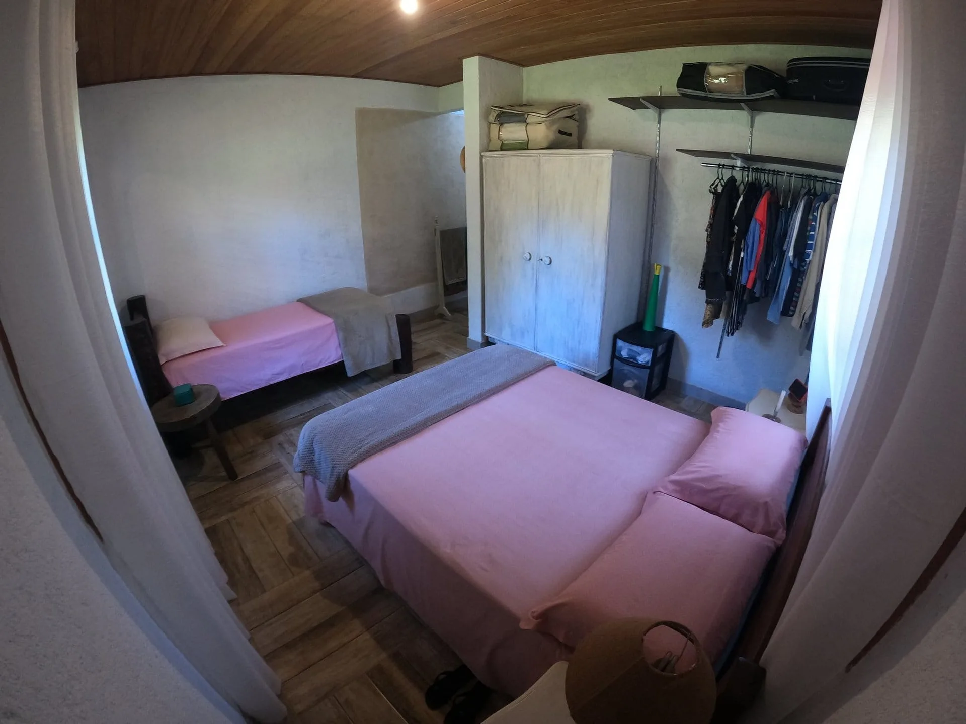 Suíte da Casa da Antonieta - cama de solteiro